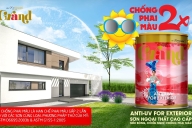 Sơn Mykolor Grand chống phai màu gấp 2 lần
